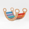 Waldorf wooden Rainbow Rocker