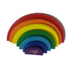 Wooden Rainbow semi cirlce