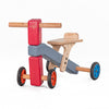 Wooden toy bike