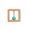 Wooden Square Rattle